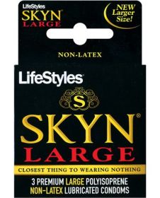 Lifestyles skyn large non-latex - box of 3