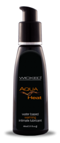 Wicked Aqua Heat Warming Lubricant 2oz